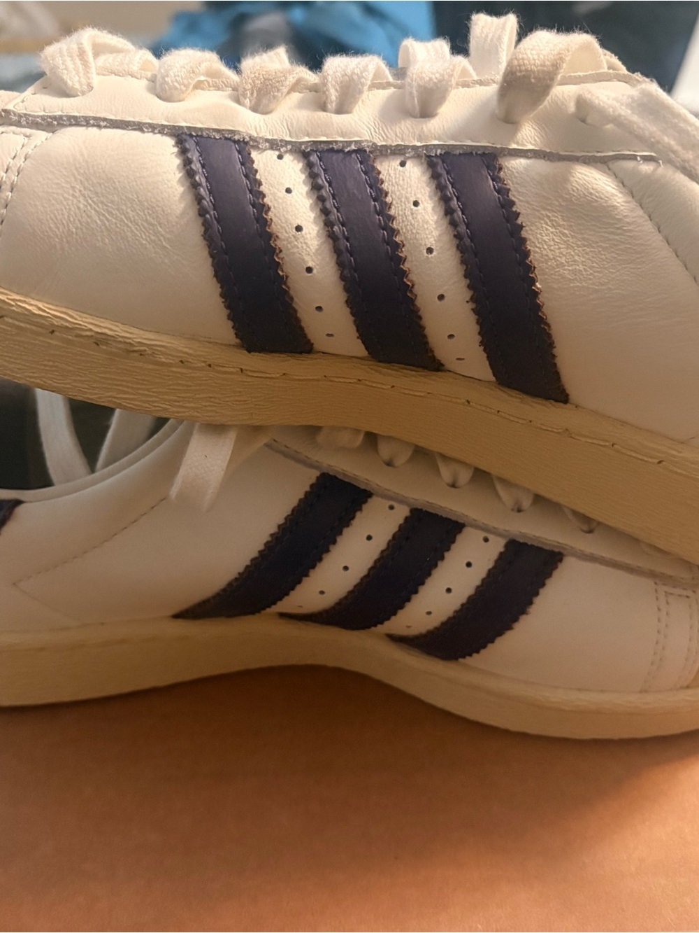 Adidas Jabar Lows White with Purple Stripes